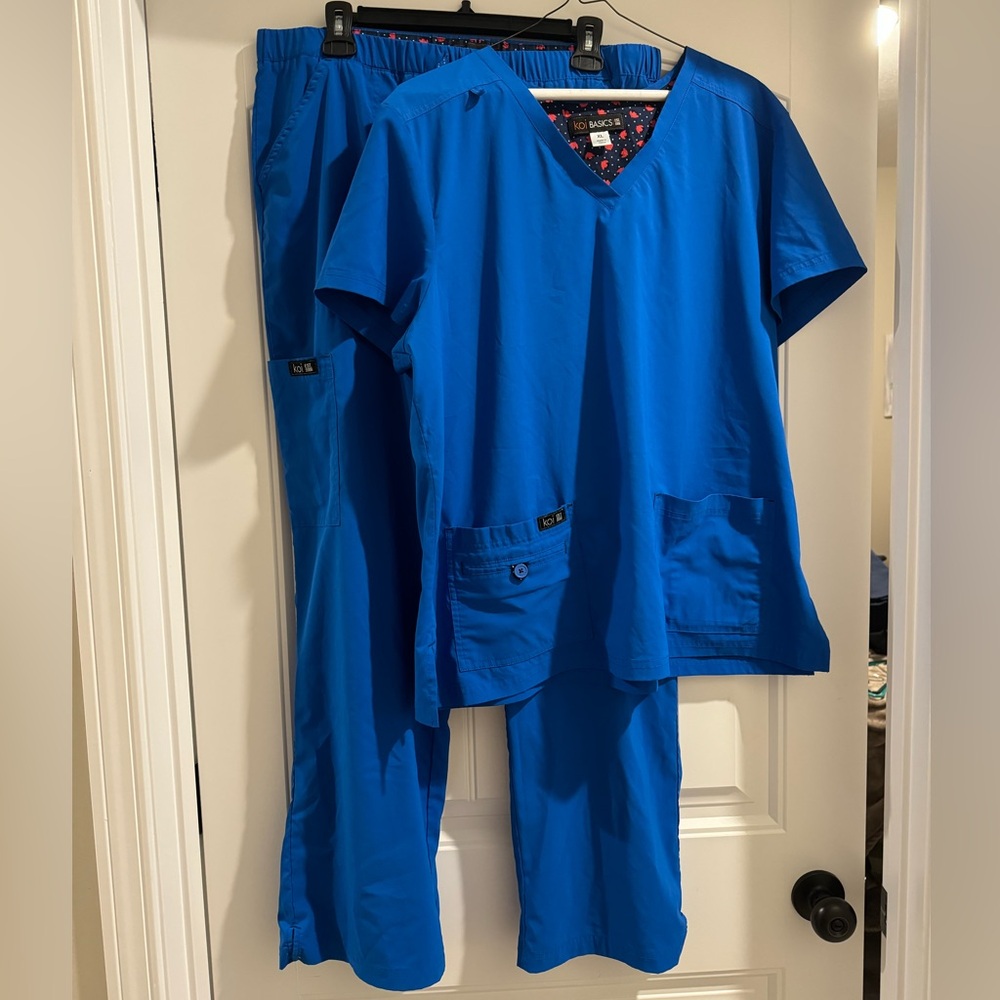 Koi Basics Scrubs Royal Blue
